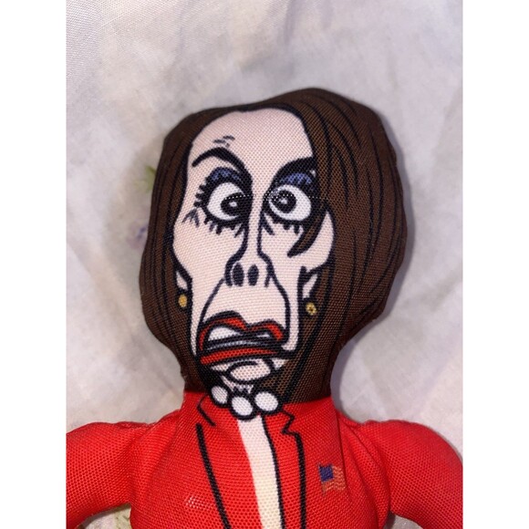 Republican Dogs USA Nancy Pelosi Dog Chew Toy/Plushie with Squeaker . - Picture 1 of 5